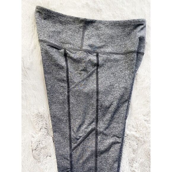 Soma Sport Dark Heather Gray Cropped Leggings - Size XS - Picture 5 of 8